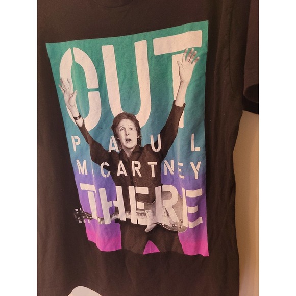 Paul McCartney Out There 2014 Tour Women's T-Shirt Size Large - Picture 2 of 4